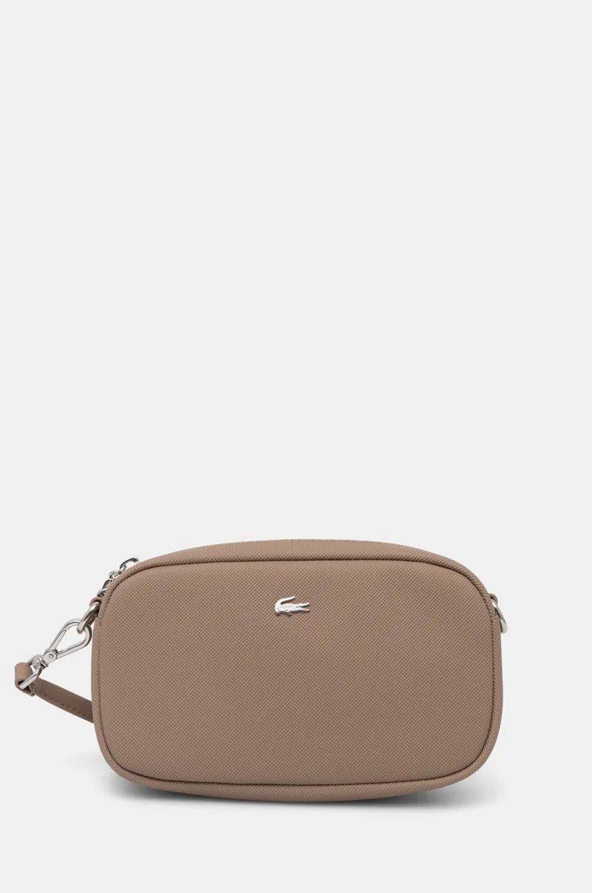 Lacoste poseta culoarea maro, NF4755DZ