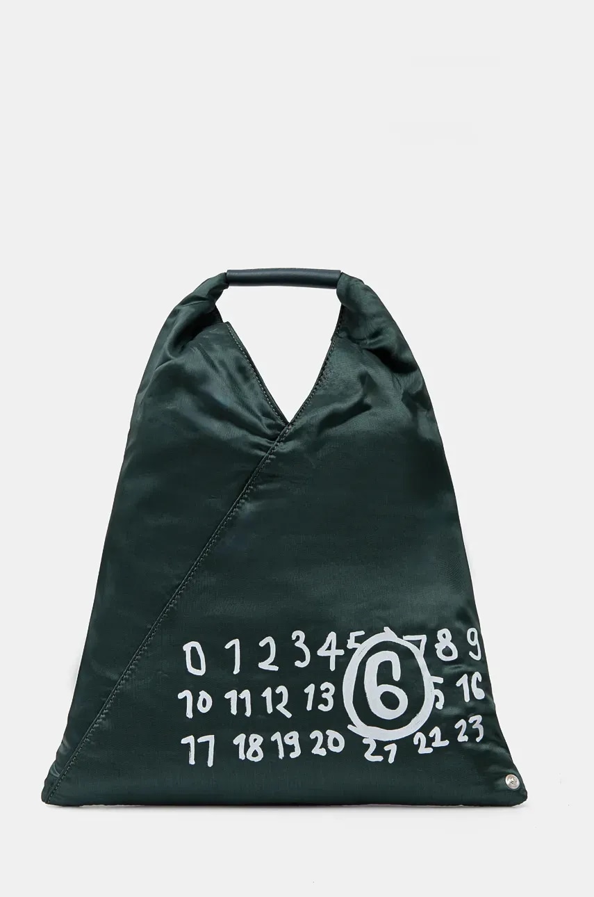 MM6 Maison Margiela poseta culoarea verde, S54WD0043.P7184