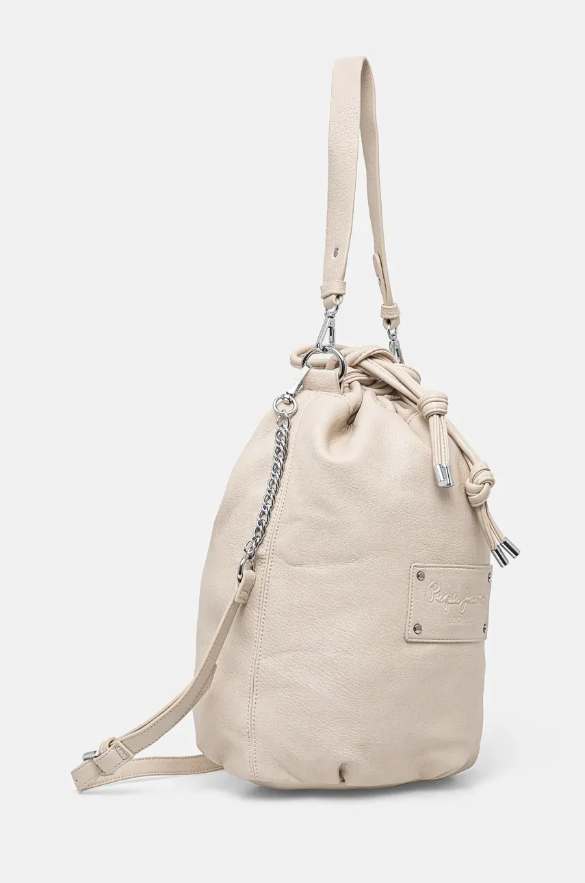 Сумочка Pepe Jeans GIGI ICON цвет бежевый PL031572 Сумочка Pepe Jeans GIGI ICON цвет бежевый PL031572