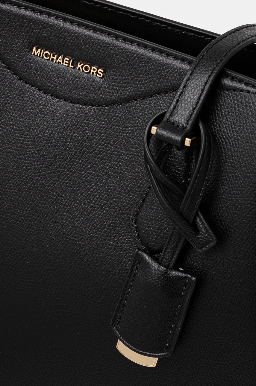 Шкіряна сумочка MICHAEL Michael Kors колір чорний 30F4GTBT7L 