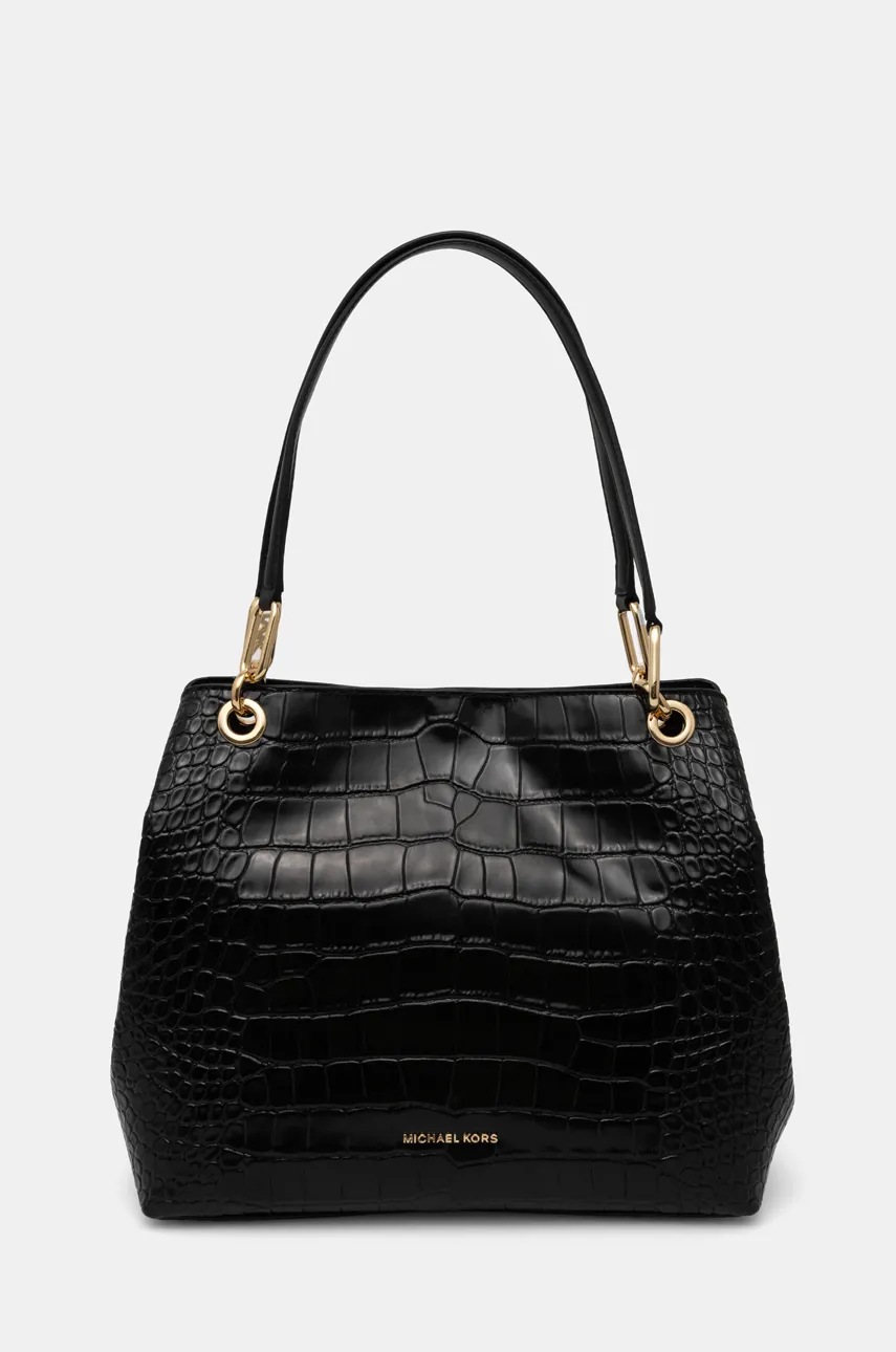 

Кожена чанта MICHAEL Michael Kors в черно 30F4G8KE3E, Черен