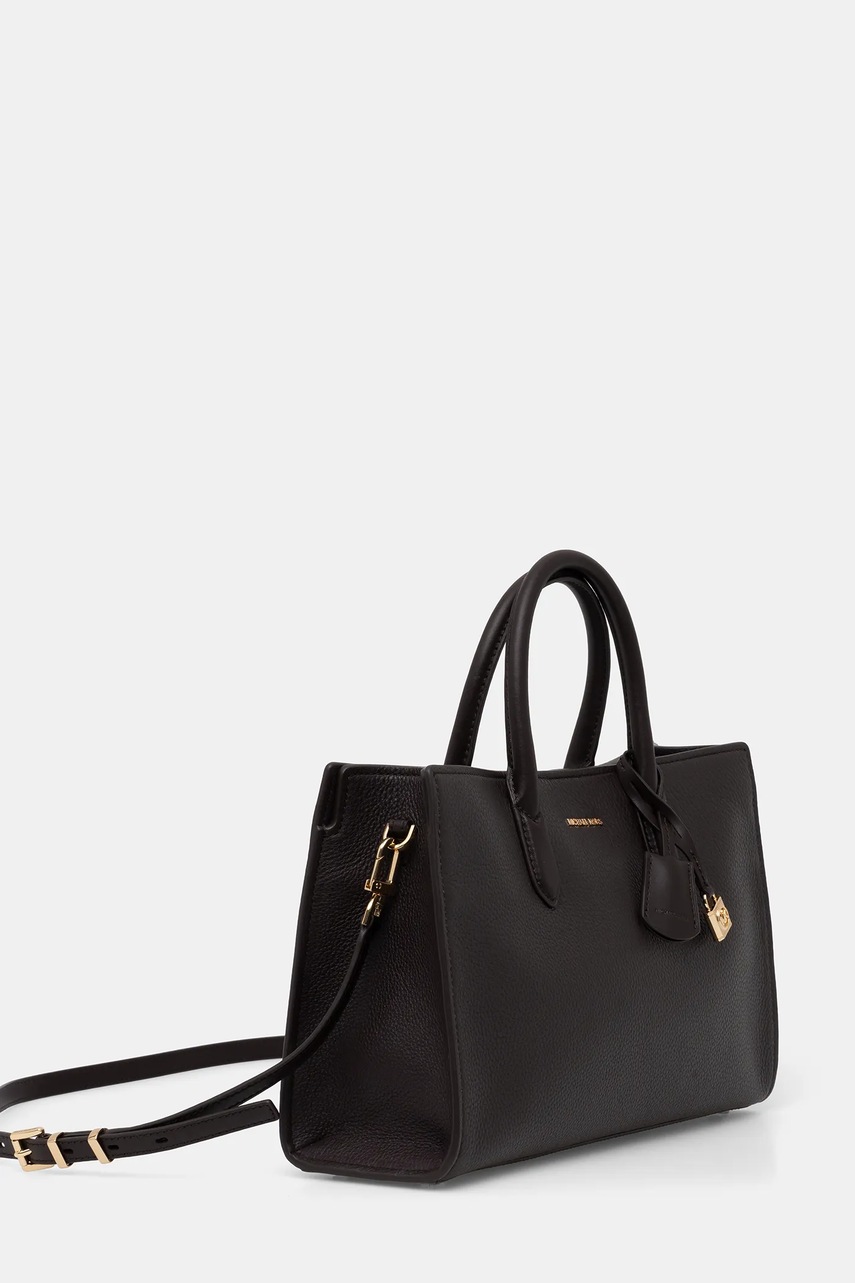 Кожаная сумочка MICHAEL Michael Kors цвет зелёный 30F4GETS2L