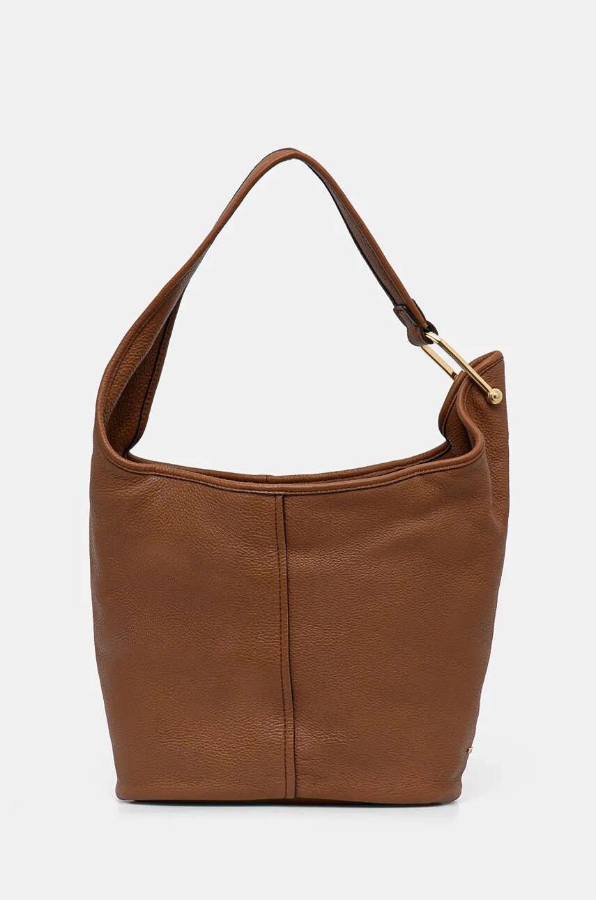 

Кожена чанта MICHAEL Michael Kors в кафяво 30F4G2YL6L, Кафяв