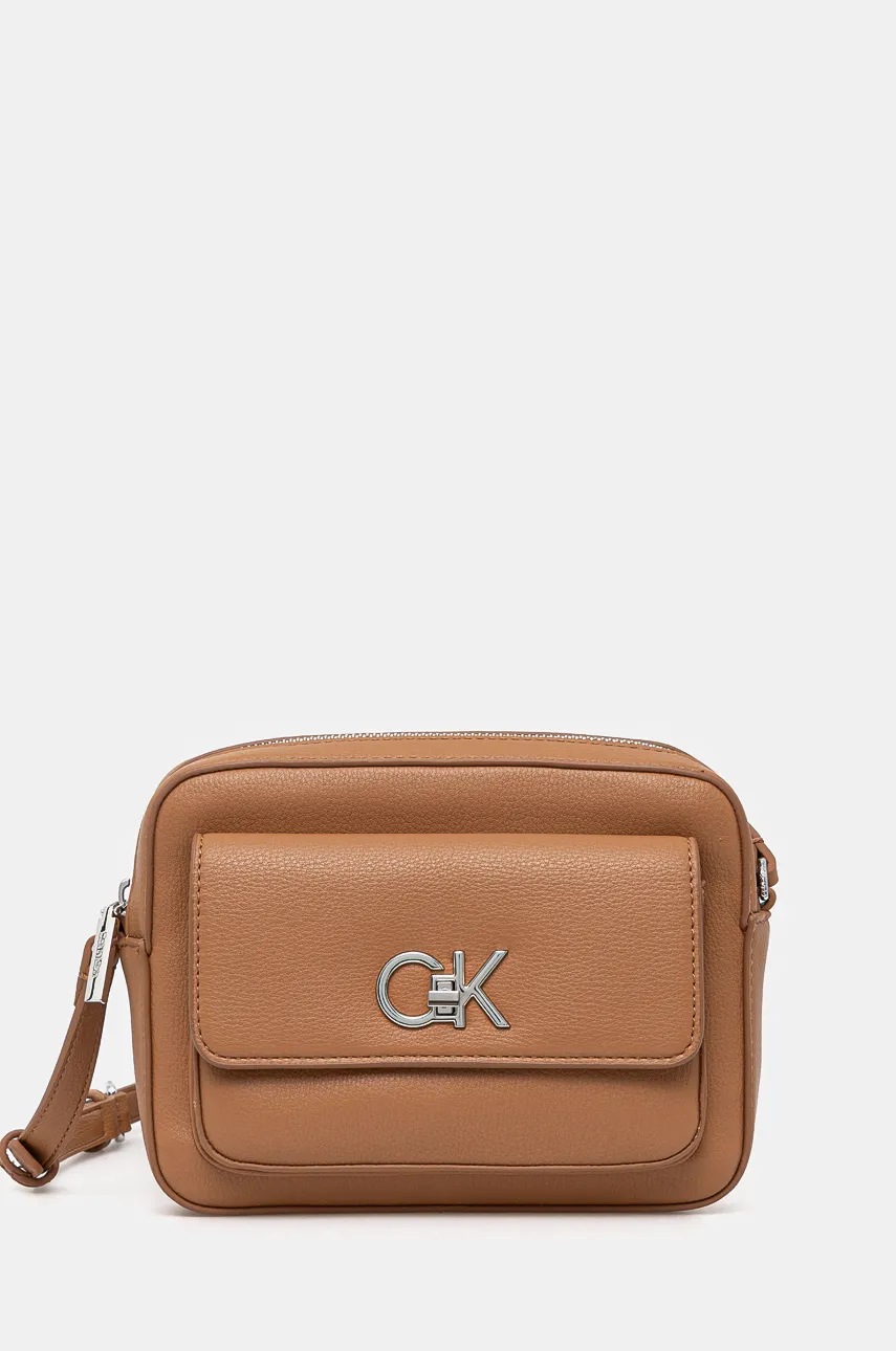

Чанта Calvin Klein в кафяво K60K612538, Кафяв