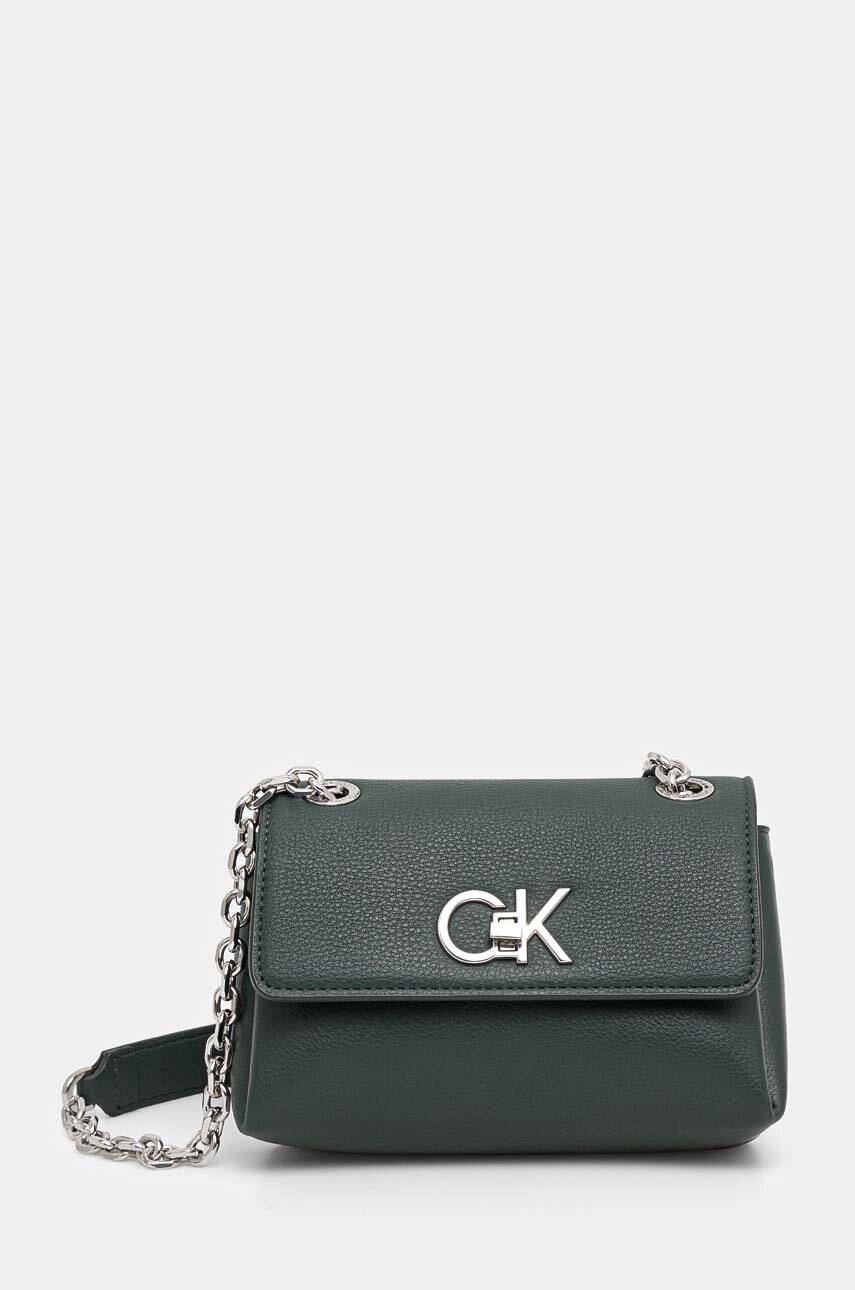 Сумочка Calvin Klein колір зелений K60K612546 