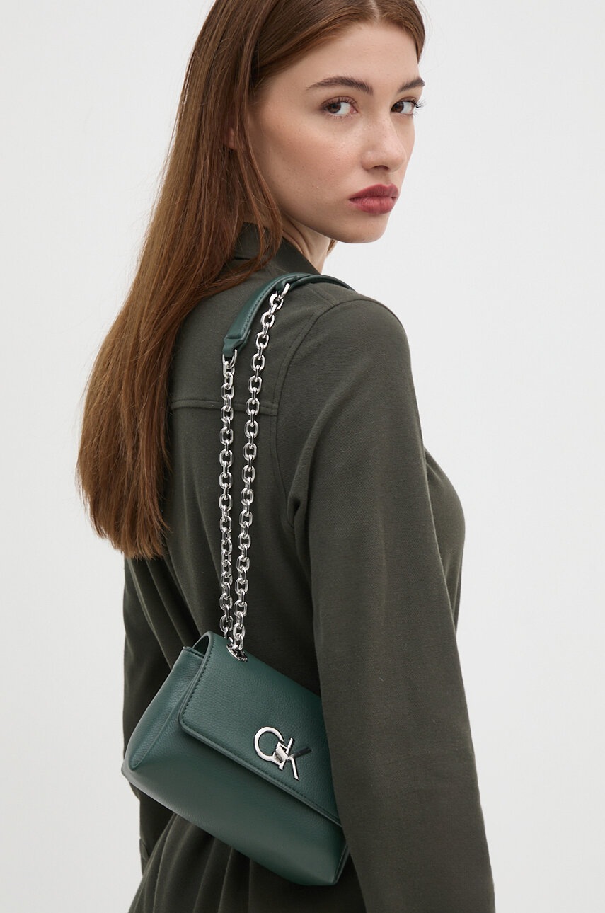 Сумочка Calvin Klein колір зелений K60K612546 