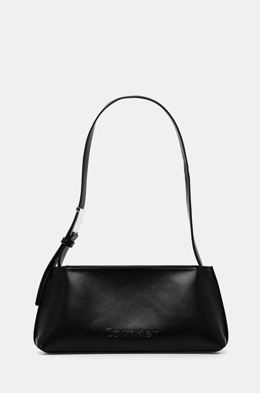 Levně Kabelka Calvin Klein černá barva, K60K612550