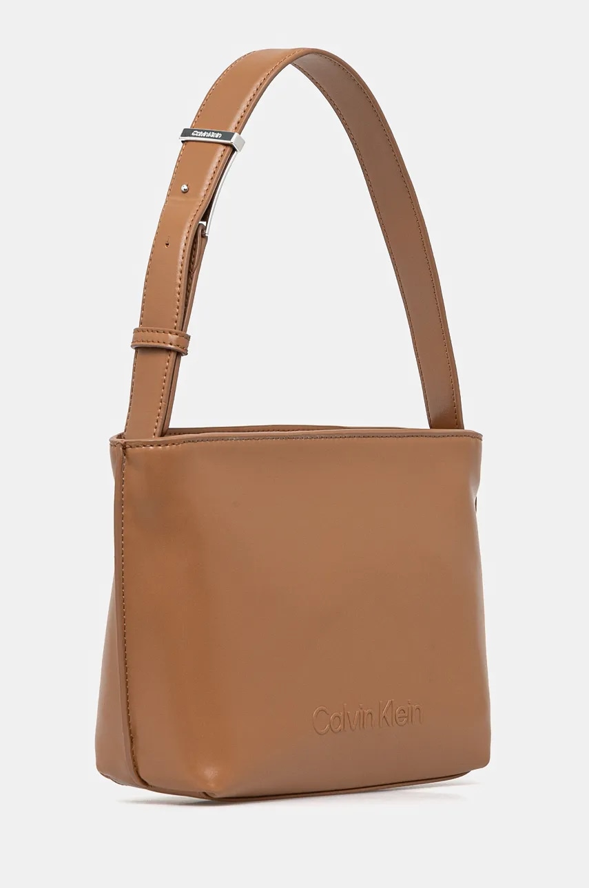 Сумочка Calvin Klein цвет коричневый K60K612551 Сумочка Calvin Klein цвет коричневый K60K612551