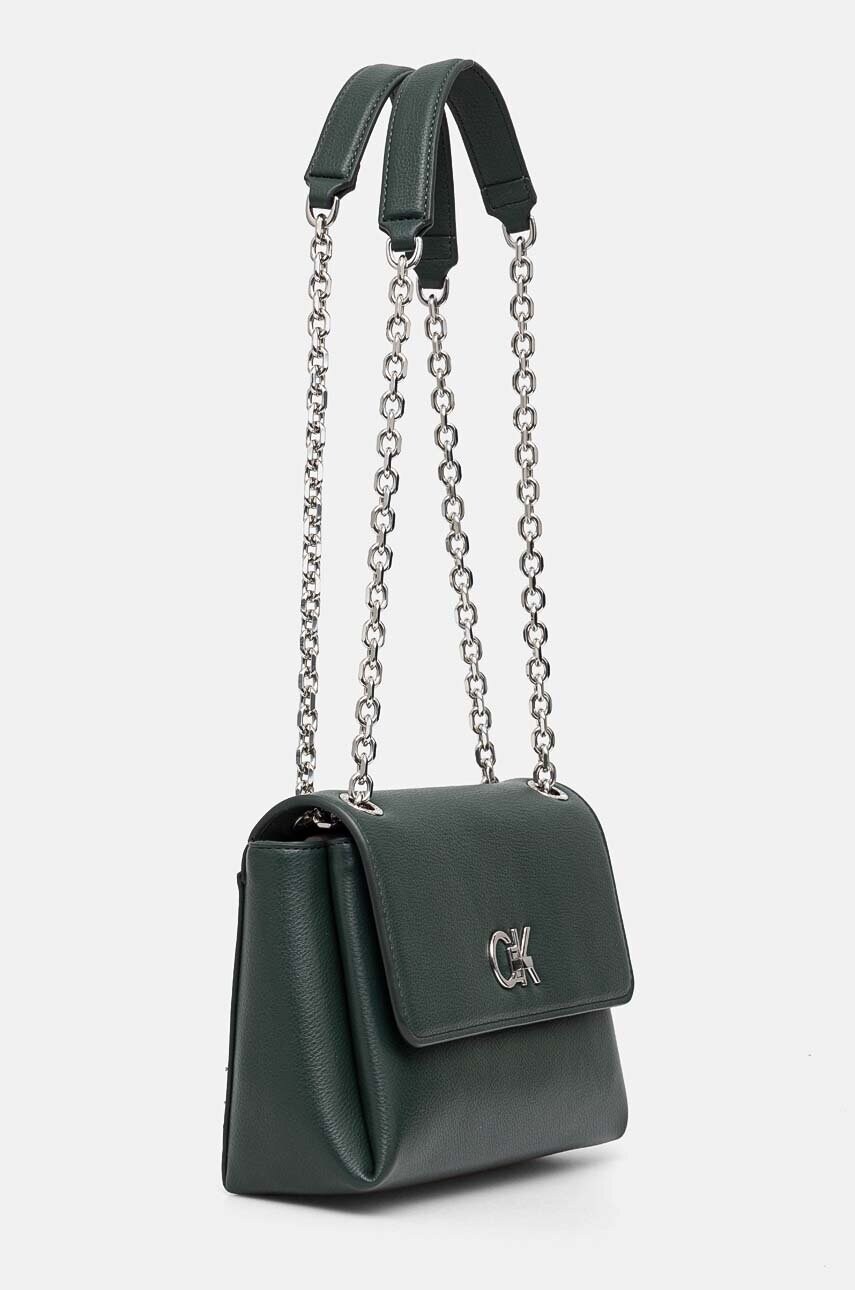 Сумочка Calvin Klein колір зелений K60K612554