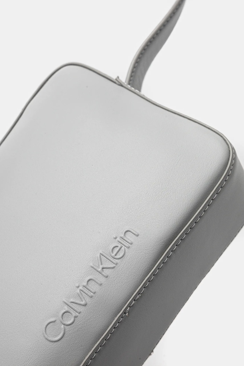 Τσάντα Calvin Klein χρώμα: μπλε, K60K612555 φωτογραφία