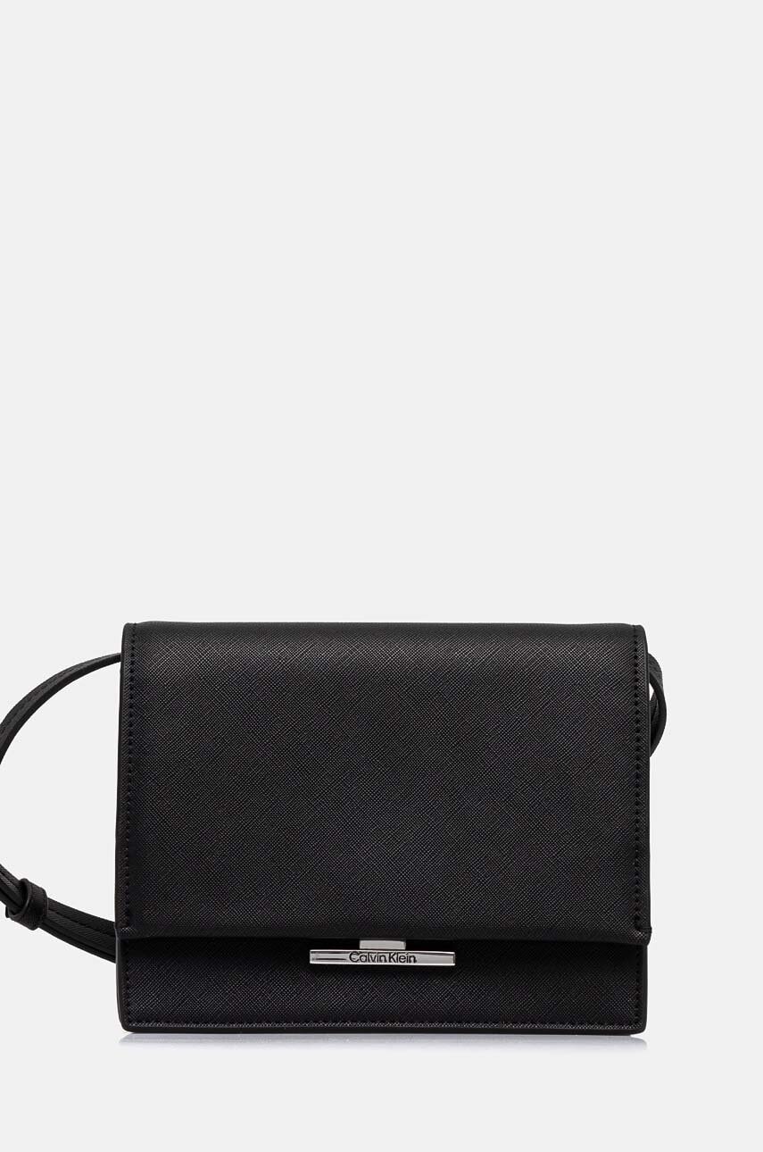 Levně Kabelka Calvin Klein černá barva, K60K612559