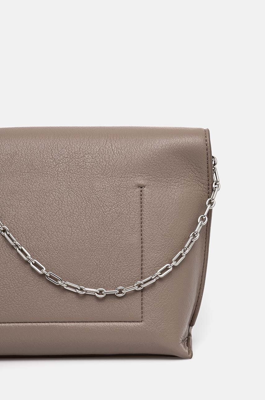 Τσάντα Calvin Klein χρώμα: μπεζ, K60K612560 φωτογραφία