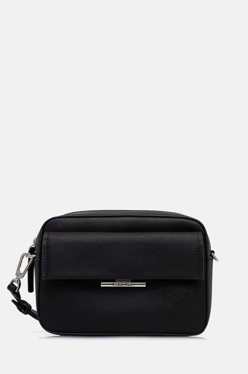 Levně Kabelka Calvin Klein černá barva, K60K612564
