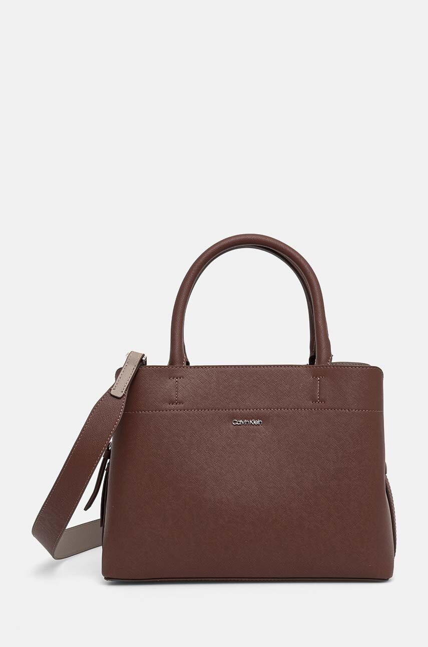 

Чанта Calvin Klein в кафяво K60K612572, Кафяв