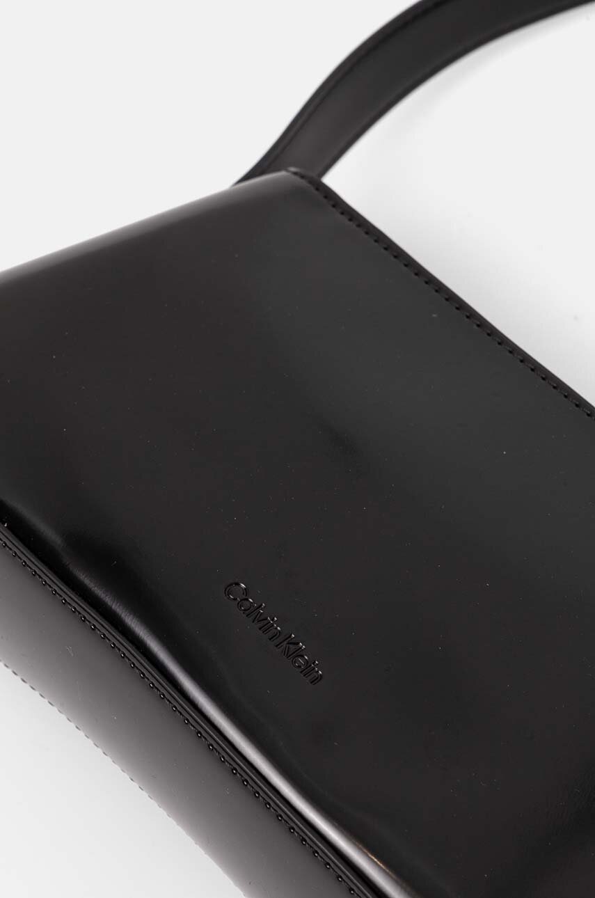 Τσάντα Calvin Klein χρώμα: μαύρο, K60K612574 φωτογραφία