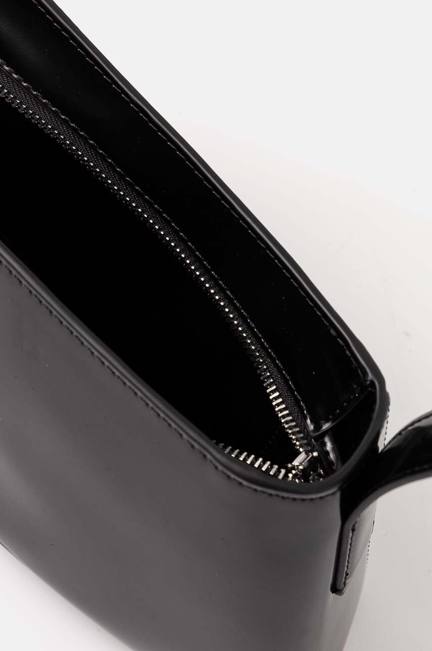 Τσάντα Calvin Klein χρώμα: μαύρο, K60K612574 φωτογραφία