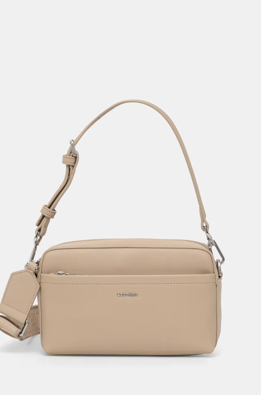 Levně Kabelka Calvin Klein černá barva, K60K612901