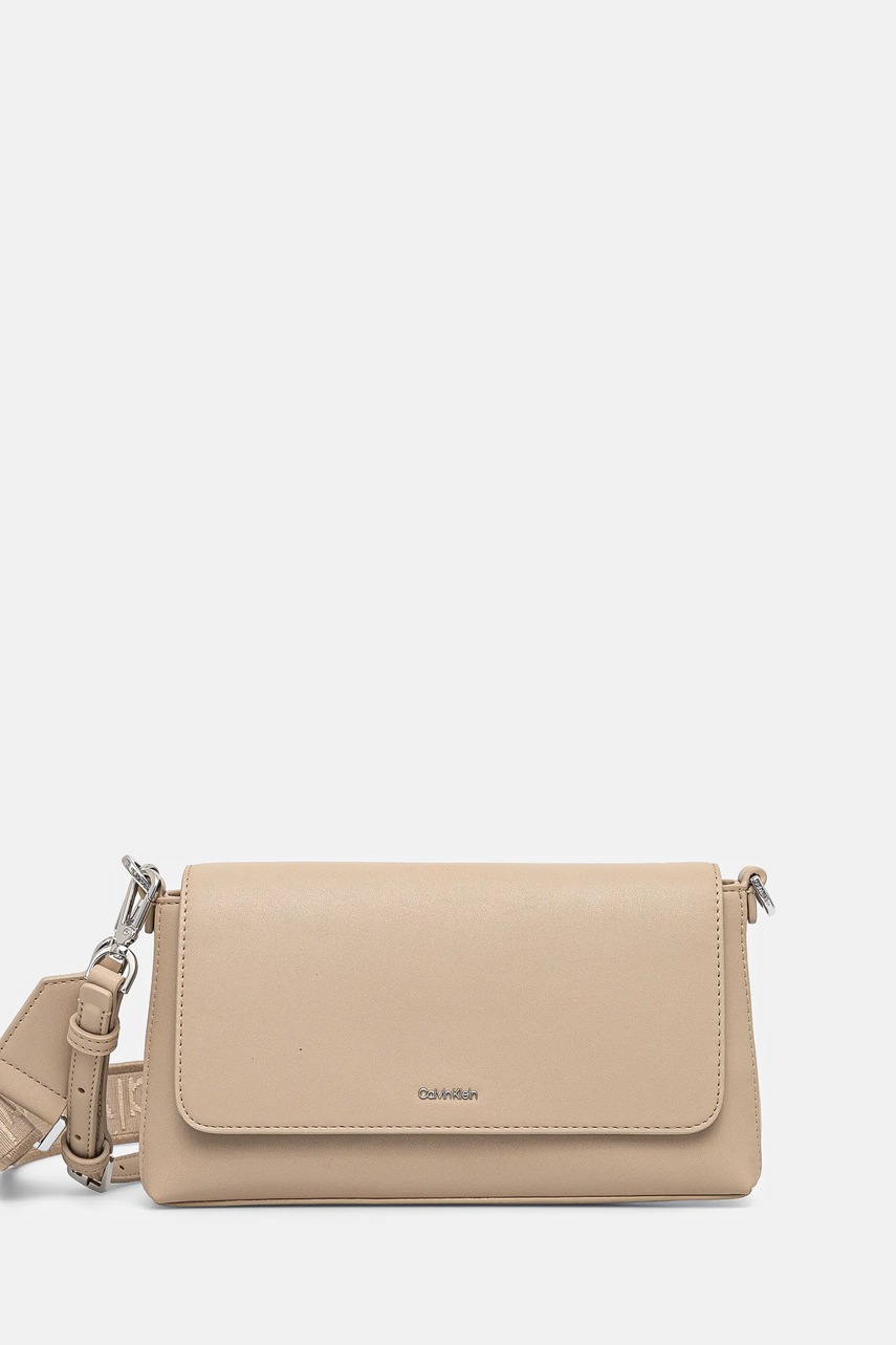 Levně Kabelka Calvin Klein béžová barva, K60K612902
