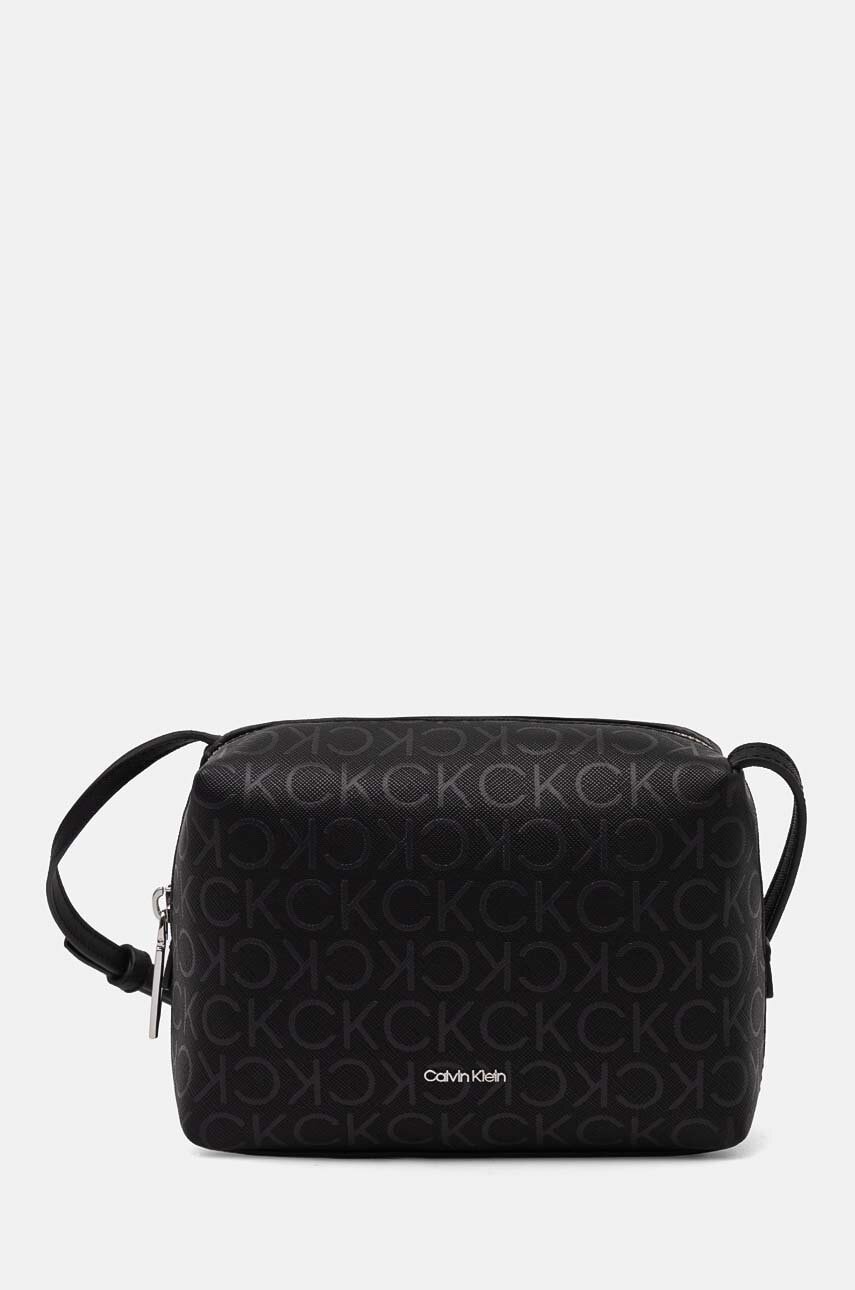 Kabelka Calvin Klein černá barva, K60K612446