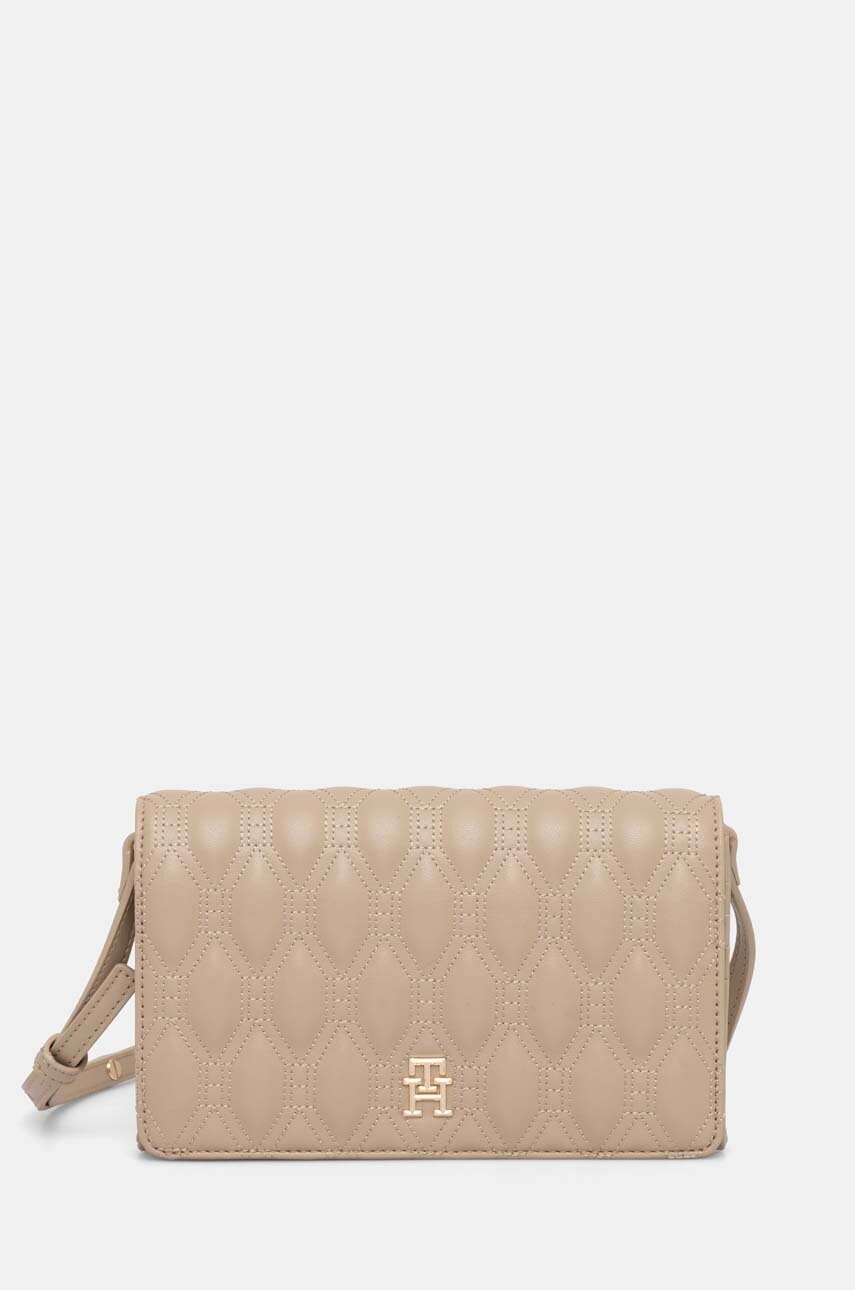 Levně Kabelka Tommy Hilfiger béžová barva, AW0AW16466