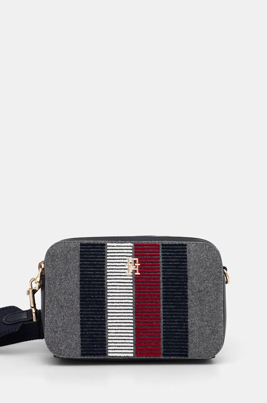 

Чанта Tommy Hilfiger в сиво AW0AW16474, Сив