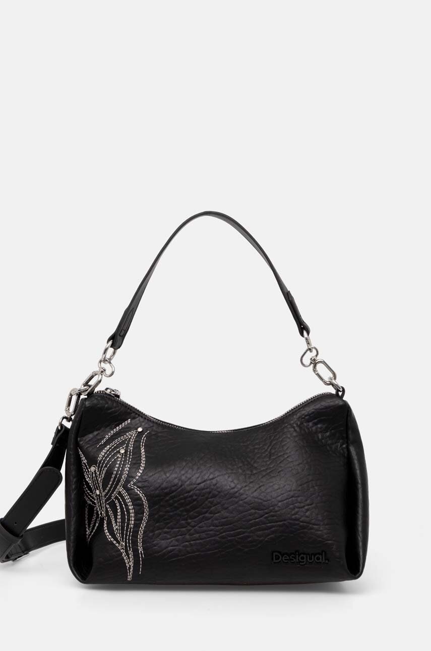 Desigual poseta GOODALL MAYARI culoarea negru, 24WAXP83 Desigual poseta GOODALL MAYARI culoarea negru, 24WAXP83