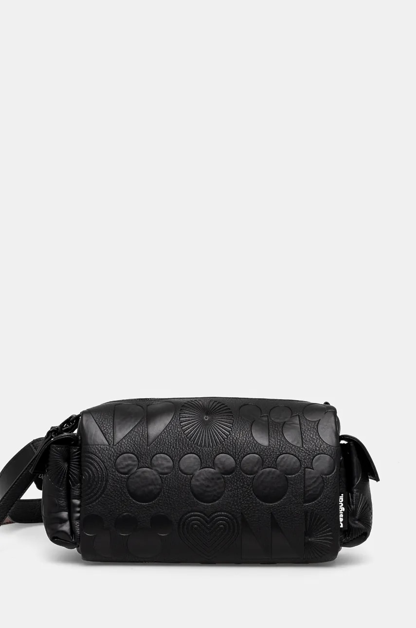 Desigual poseta ALL MICKEY HABANA LON culoarea negru, 24WAXP27