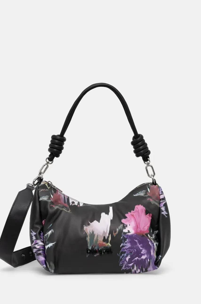 Desigual poseta SPRY MAYARI culoarea negru, 24WAXP67 Desigual poseta SPRY MAYARI culoarea negru, 24WAXP67