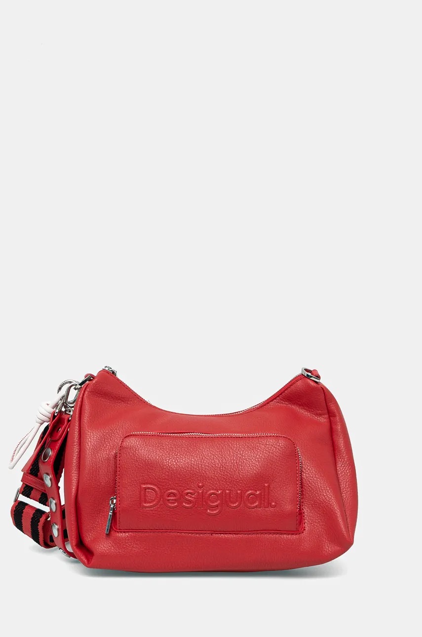 

Чанта Desigual HALF LOGO MAYARI MAX в червено 24WAXP98, Червен