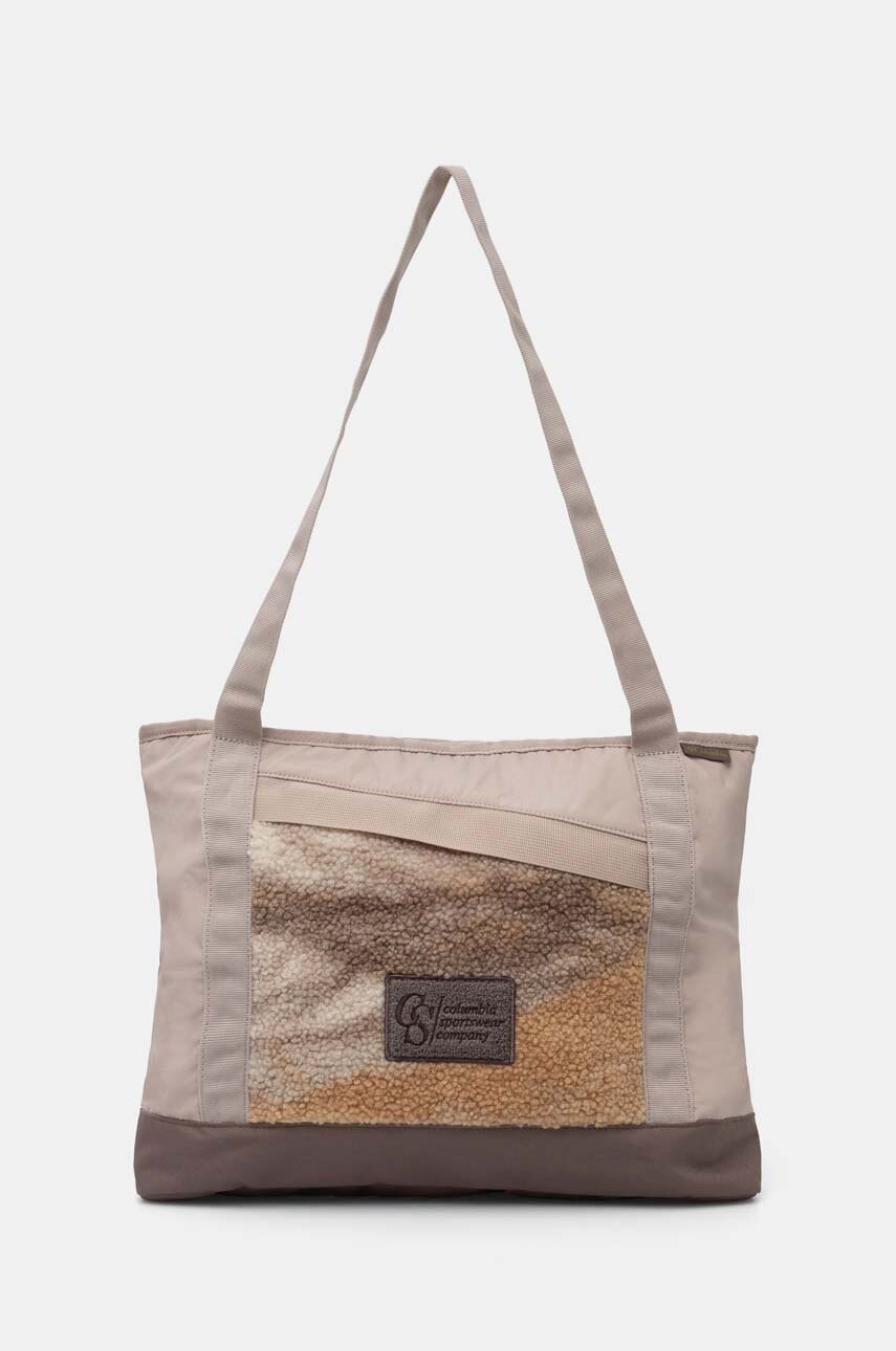 Columbia poseta Wallowa Tote culoarea gri, 2093321