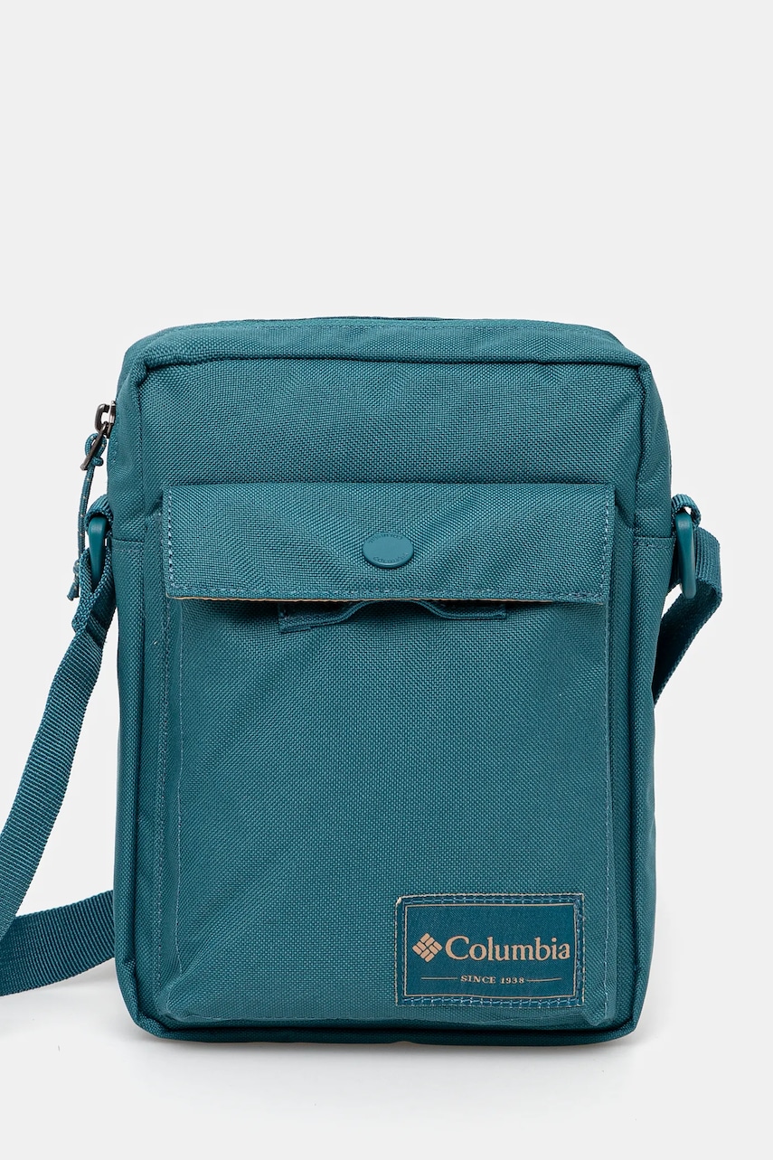 Columbia borsetă Zigzag Side Bag culoarea verde, 2094421 Columbia borsetă Zigzag Side Bag culoarea verde, 2094421