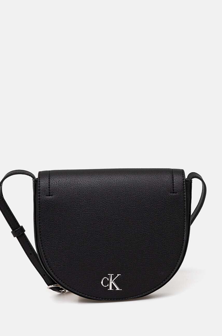 Levně Kabelka Calvin Klein Jeans černá barva, K60K612718