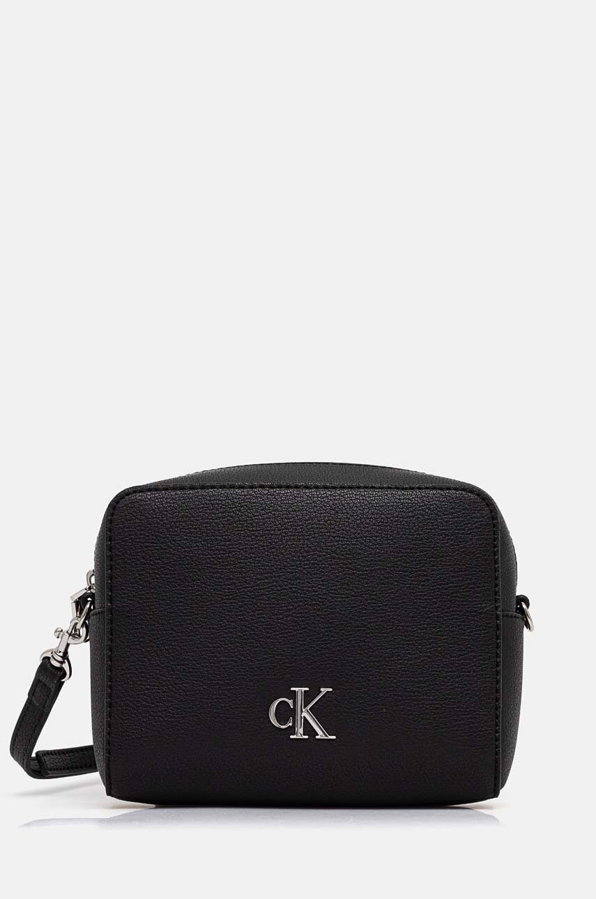 Levně Kabelka Calvin Klein Jeans černá barva, K60K612719
