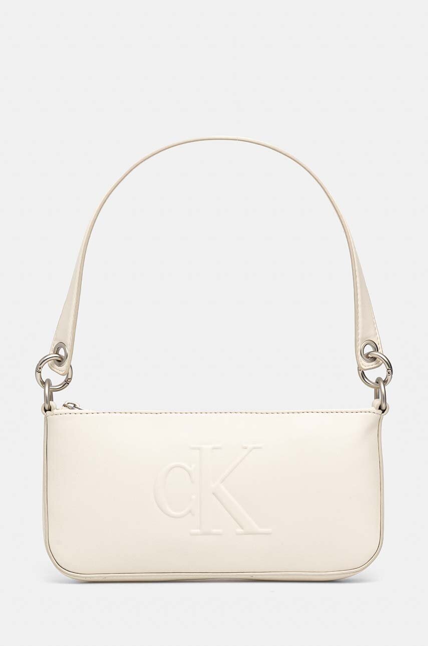 

Чанта Calvin Klein Jeans в бежово K60K612725, Бежов