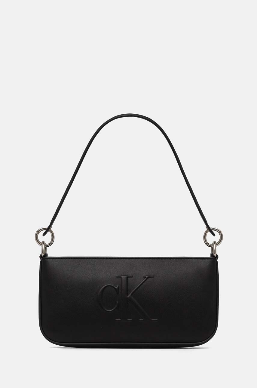 

Чанта Calvin Klein Jeans в черно K60K612725, Черен