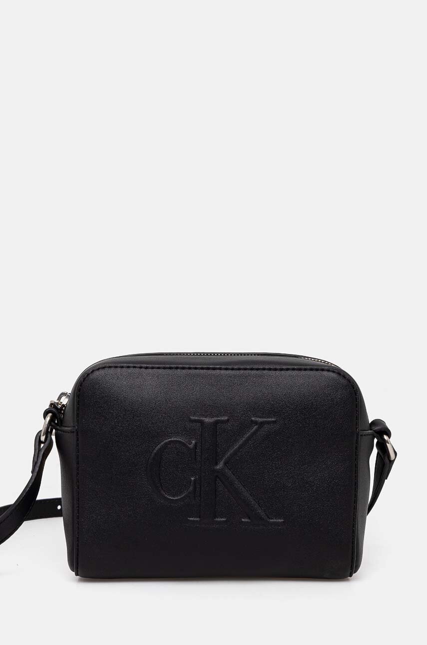 

Чанта Calvin Klein Jeans в черно K60K612726, Черен