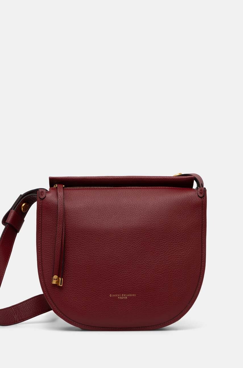 Gianni Chiarini poseta de piele GINEVRA culoarea bordo, BS 11035 GRN