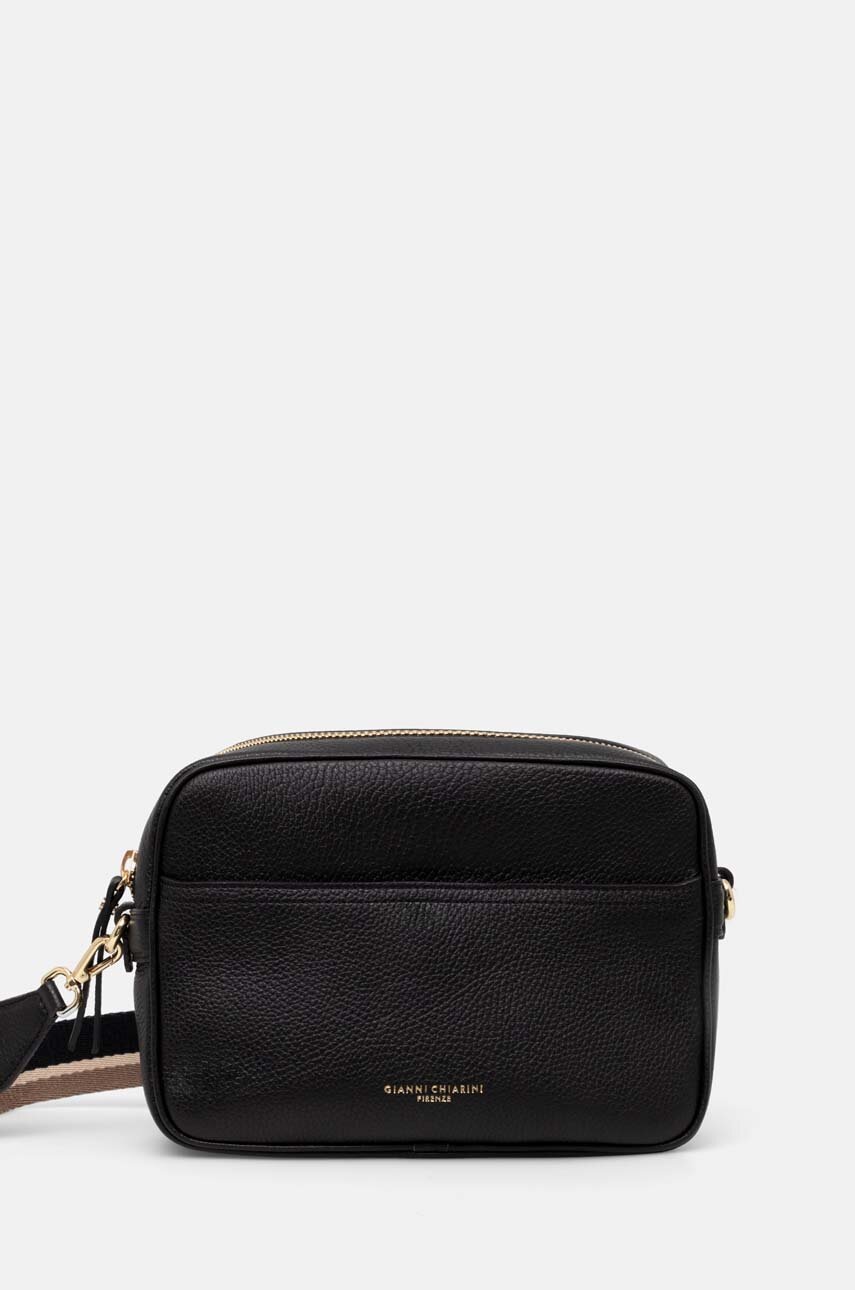

Кожена чанта Gianni Chiarini NINA в черно BS 11180 GRN-NA, Черен