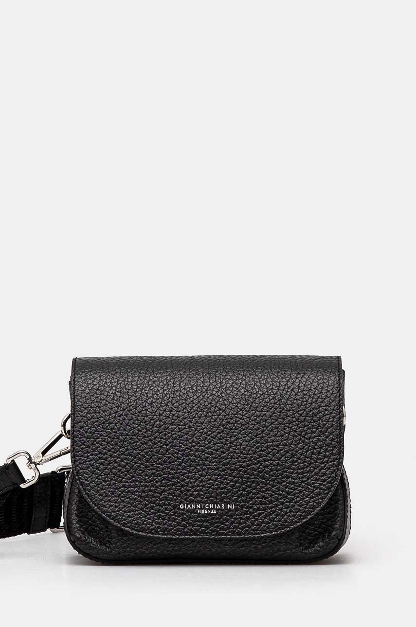

Кожена чанта Gianni Chiarini MINERVA в черно BS 10724 TKL-NA, Черен