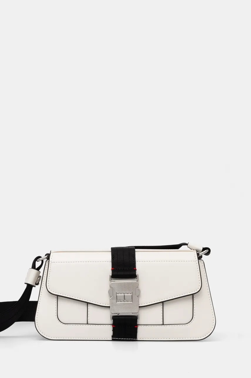 Tommy Jeans poseta culoarea alb, AW0AW16497