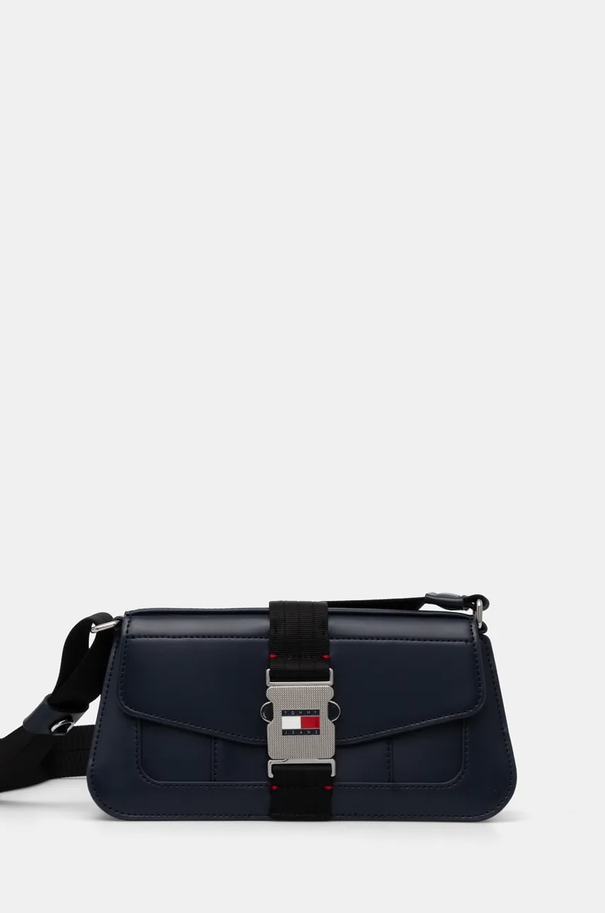Tommy Jeans poseta culoarea albastru marin, AW0AW16497