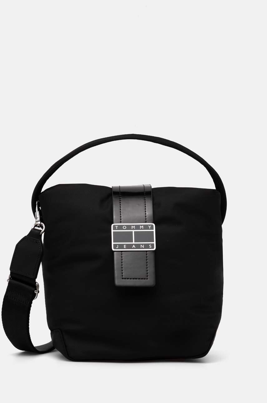 Tommy Jeans poseta culoarea negru, AW0AW16513