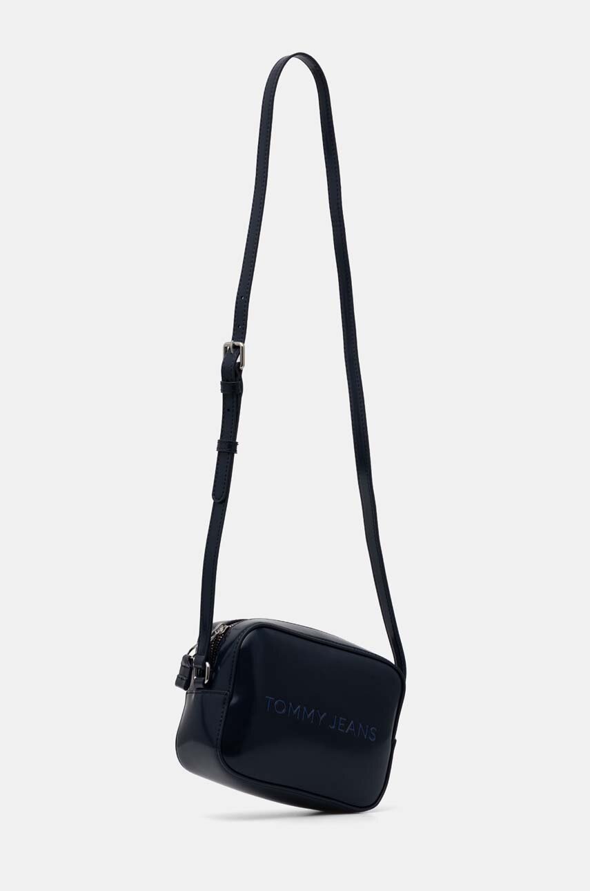 Τσάντα Tommy Jeans χρώμα: ναυτικό μπλε, AW0AW16805 φωτογραφία