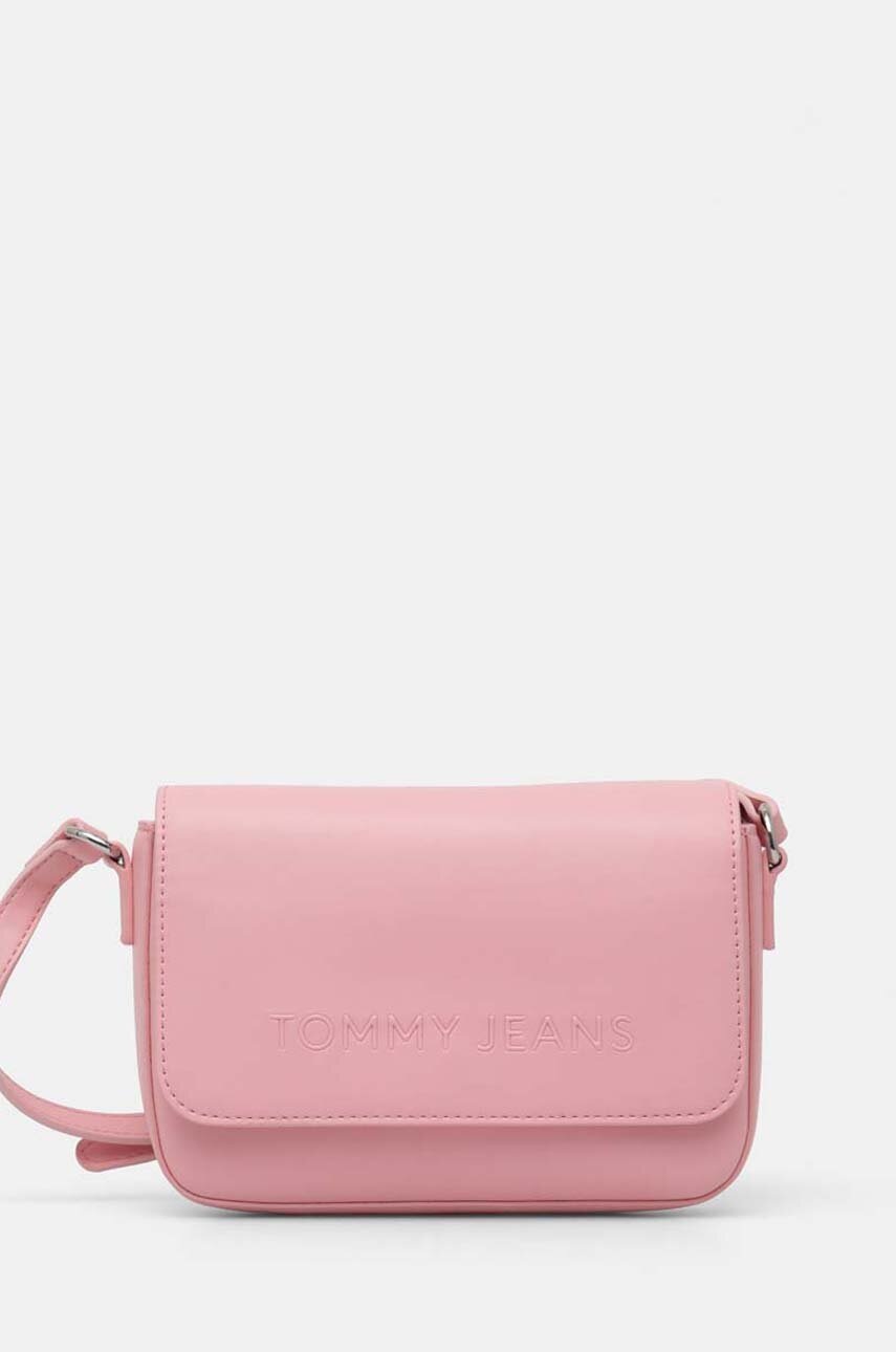 Tommy Jeans poseta culoarea roz, AW0AW16808