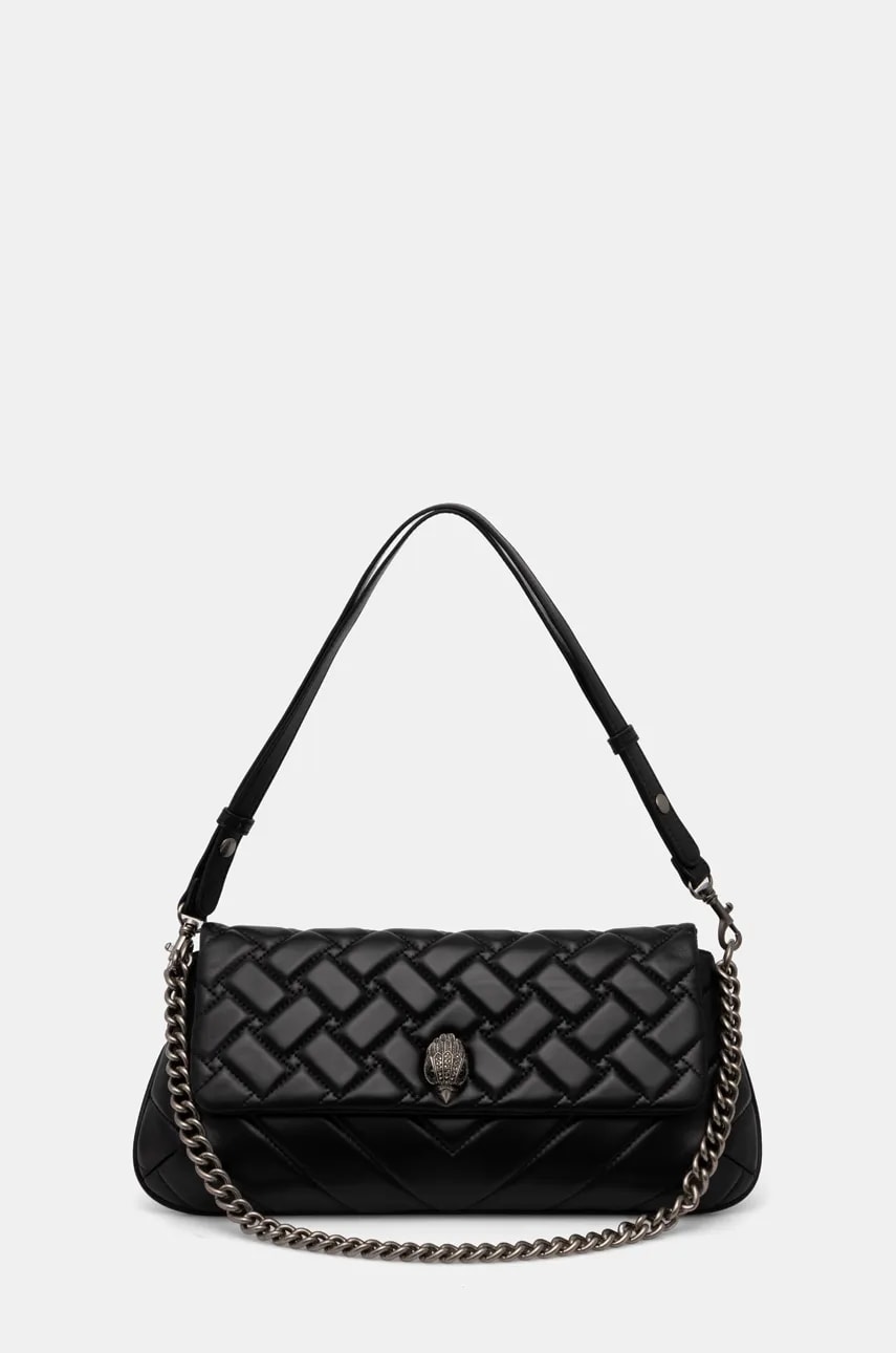 Kurt Geiger London poseta de piele KENSINGTON culoarea negru, 3573900109 Kurt Geiger London poseta de piele KENSINGTON culoarea negru, 3573900109