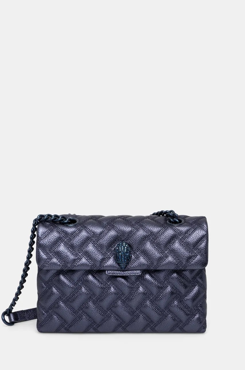 

Кожена чанта Kurt Geiger London KENSINGTON в тъмносиньо 9986981109, Тъмносин