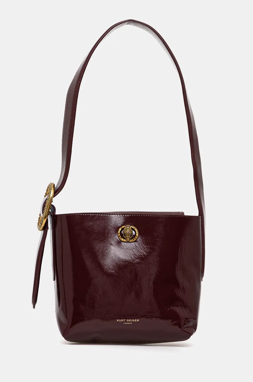 

Кожена чанта Kurt Geiger London CHELSEA в лилаво 3575654319, Виолетов