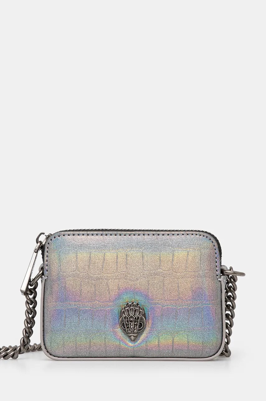 

Чанта Kurt Geiger London MICRO KENSINGTON в сребристо 3530165979, Сребърен