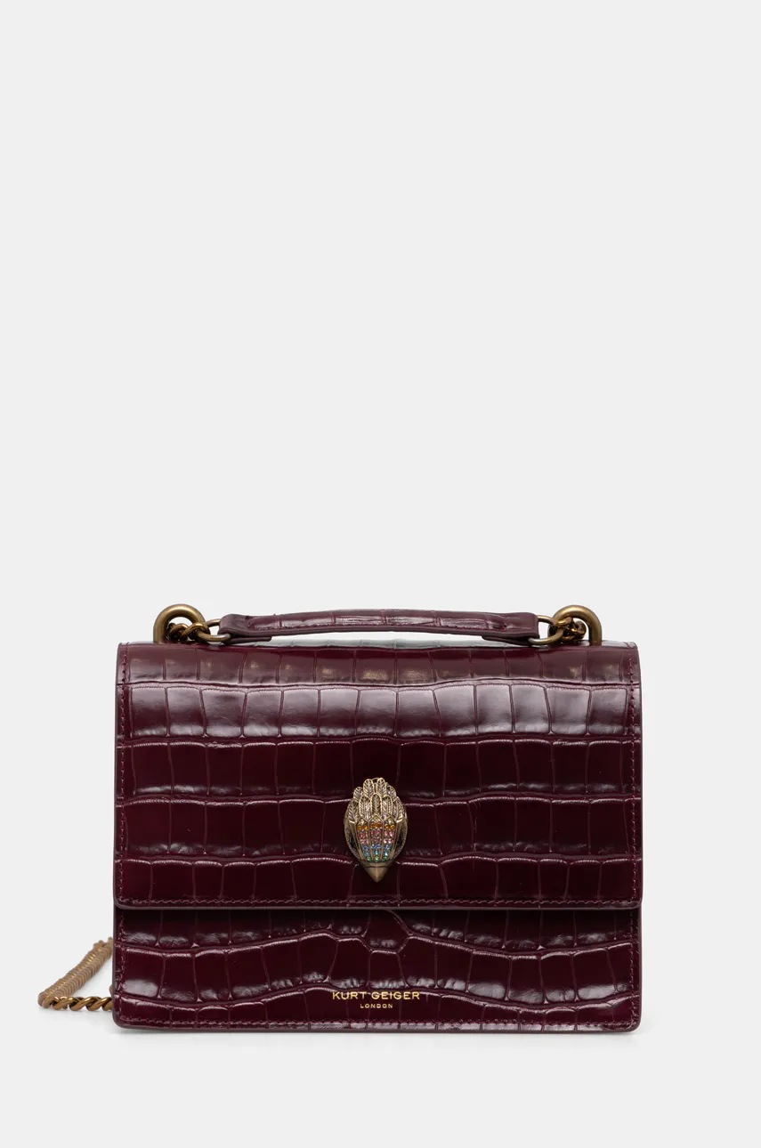 

Кожена чанта Kurt Geiger London SHOREDITCH в лилаво 2743354149, Виолетов