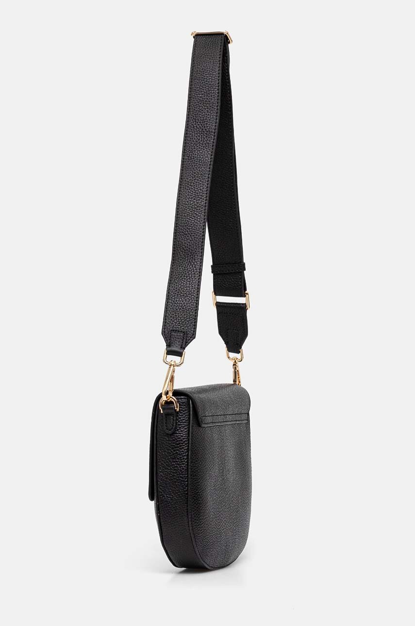 Δερμάτινη τσάντα Geox χρώμα: μαύρο, D25KAA-00046-C9999 φωτογραφία